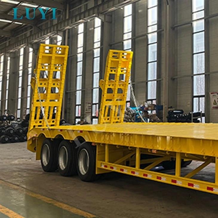 3/4/5 Axles Utility Low Bed Semi Dimensions Tractor Truck suppliers
