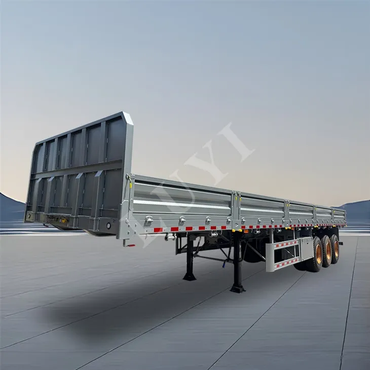 3 оси 60 тона ограда полу ремарке