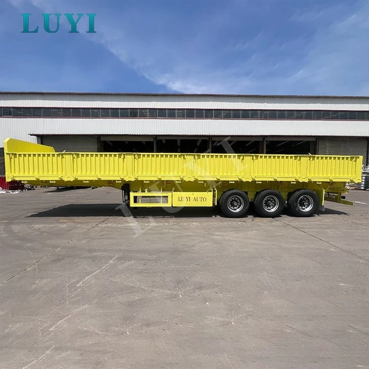 3 Axle Detachable Sidewall Semi Trailer best