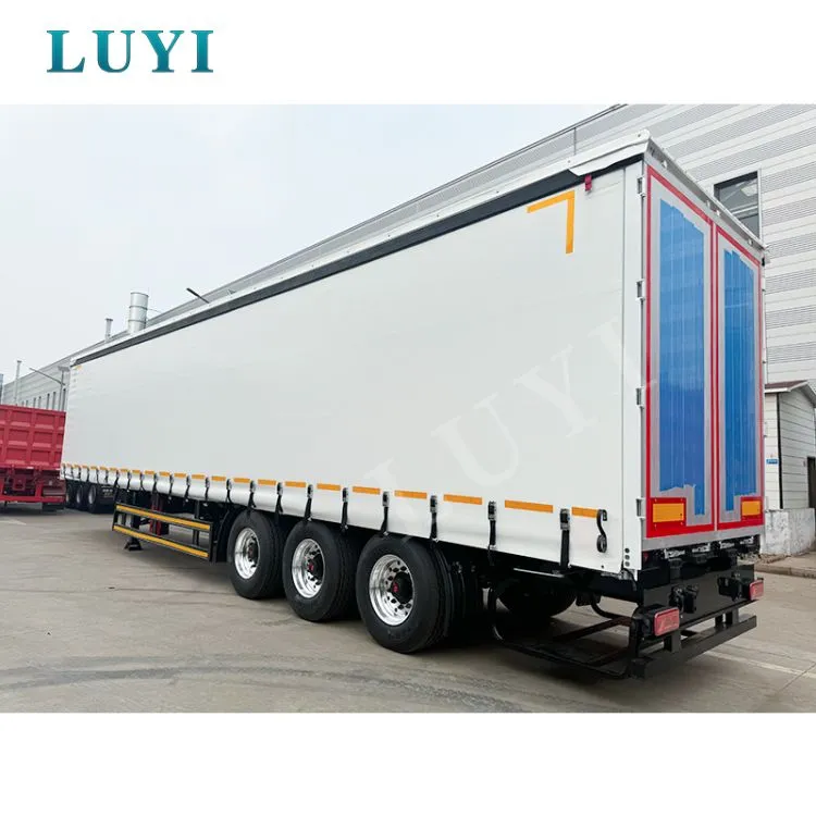 3-осно ремарке със странични завеси