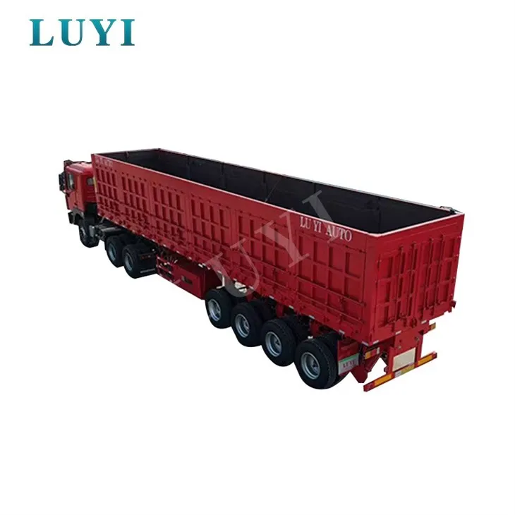 Персонализирано странично самосвално полуремарке директно