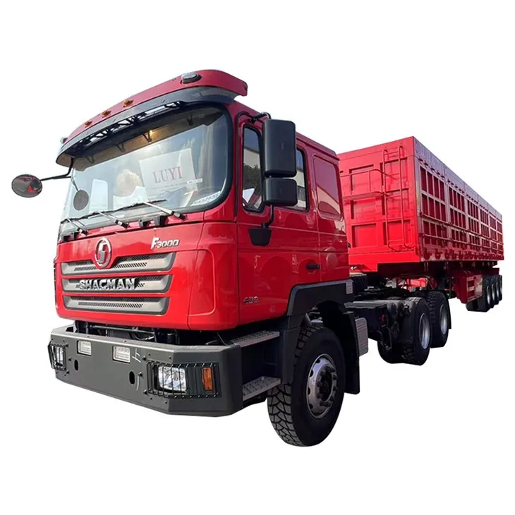 Издръжливо 4-осно странично самосвално полуремарке