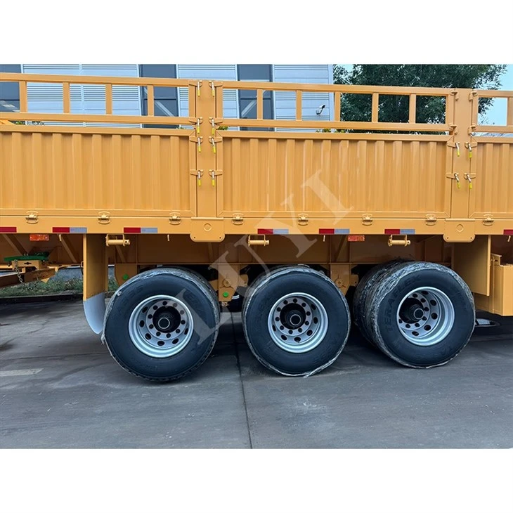 Three Axle Fence Semi Trailer price