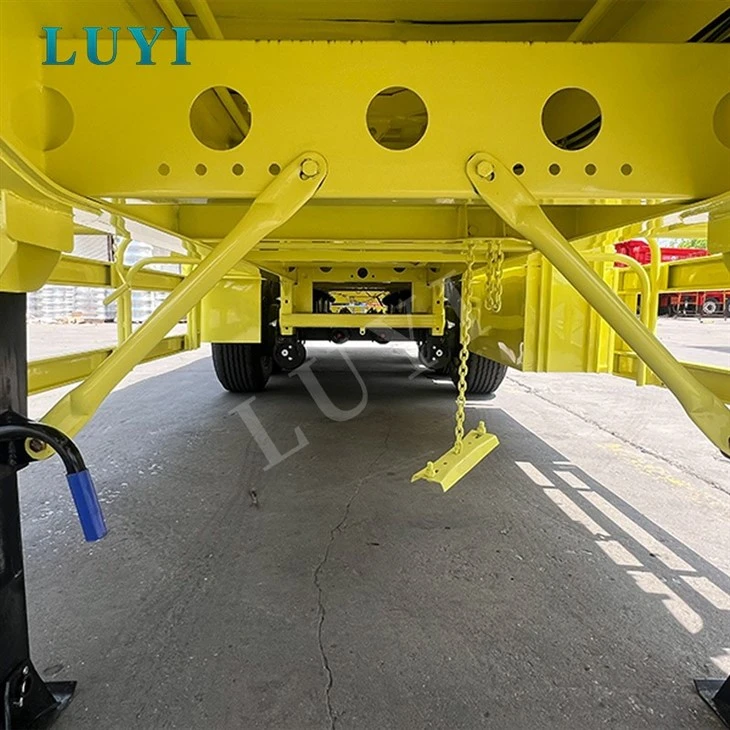 Tri Axle Sidewall Cargo Semi Trailer high quality