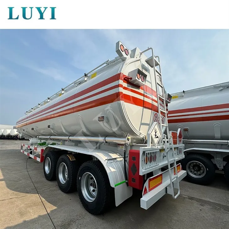 Алуминиева сплав 45000L полуремарке за петролен танкер