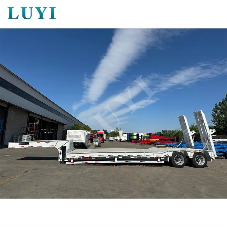 Две камиони за камиони с ниско легло с ниско легло